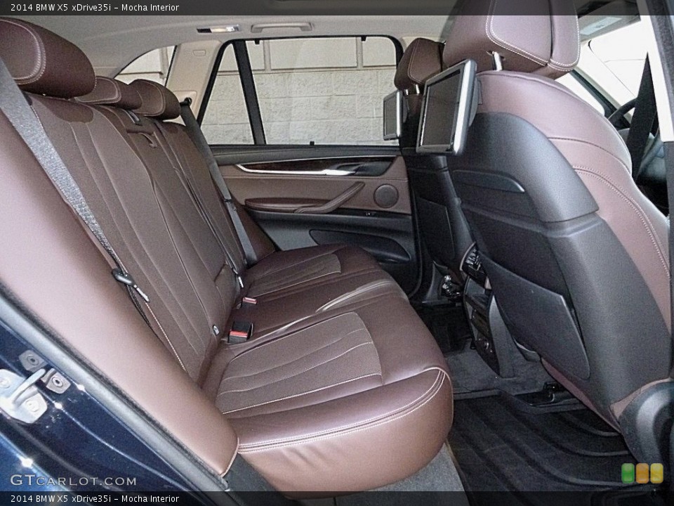 Mocha Interior Rear Seat for the 2014 BMW X5 xDrive35i #118844836