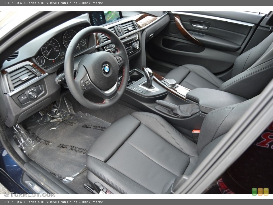 Black Interior Photo for the 2017 BMW 4 Series 430i xDrive Gran Coupe #118844956