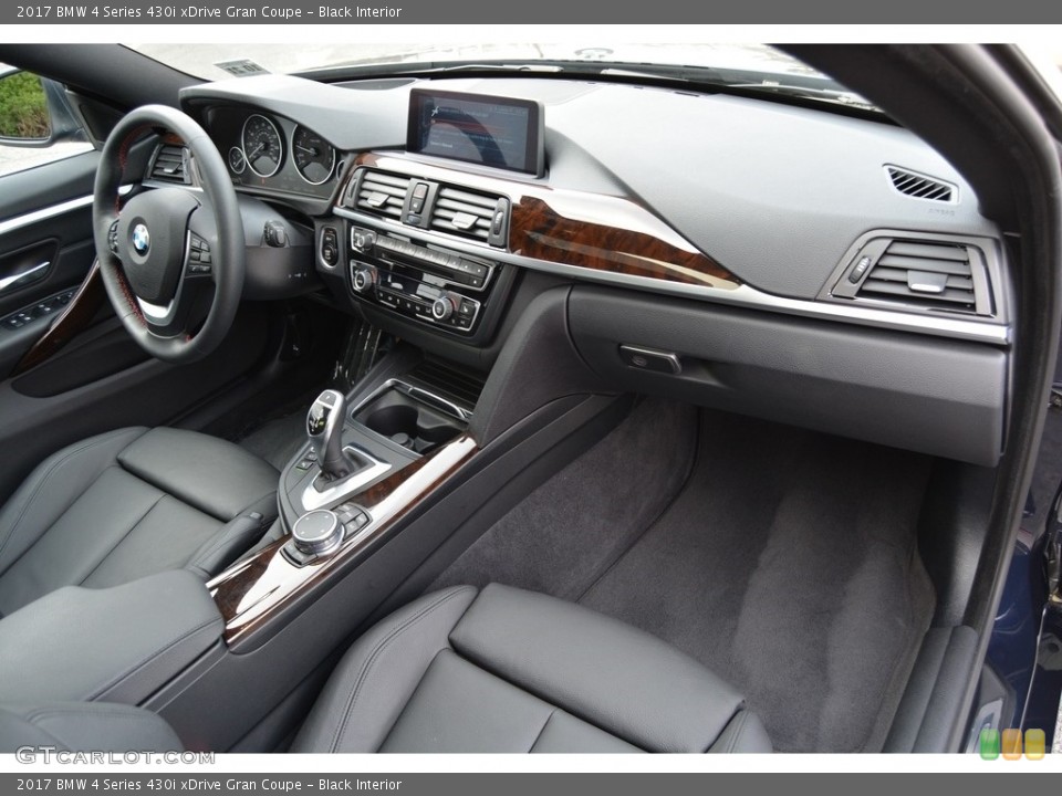 Black Interior Dashboard for the 2017 BMW 4 Series 430i xDrive Gran Coupe #118845469