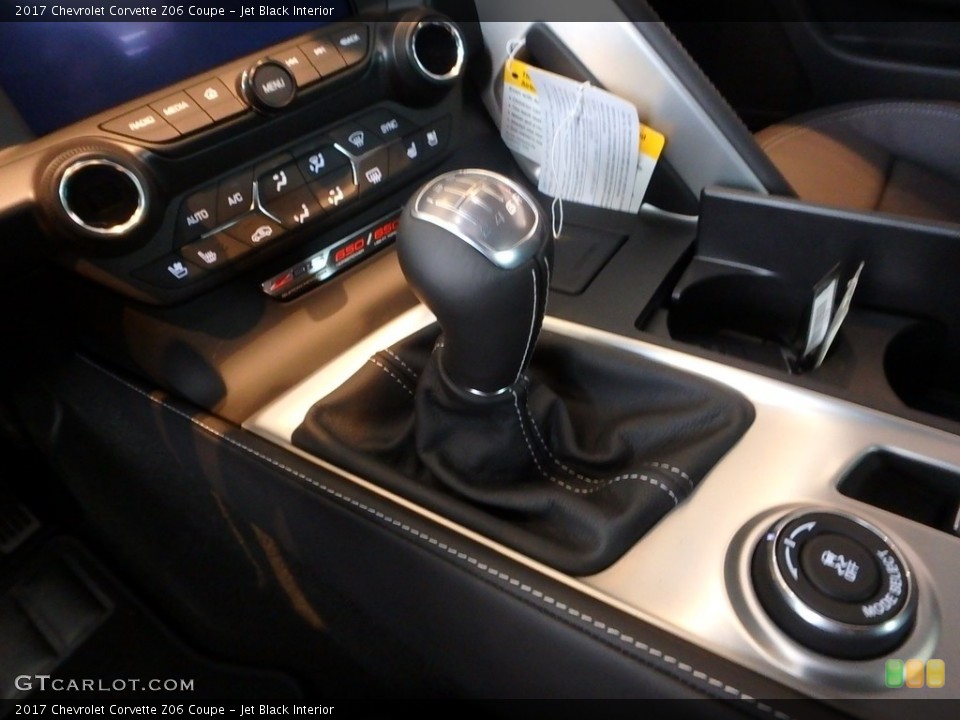 Jet Black Interior Transmission for the 2017 Chevrolet Corvette Z06 Coupe #118845571