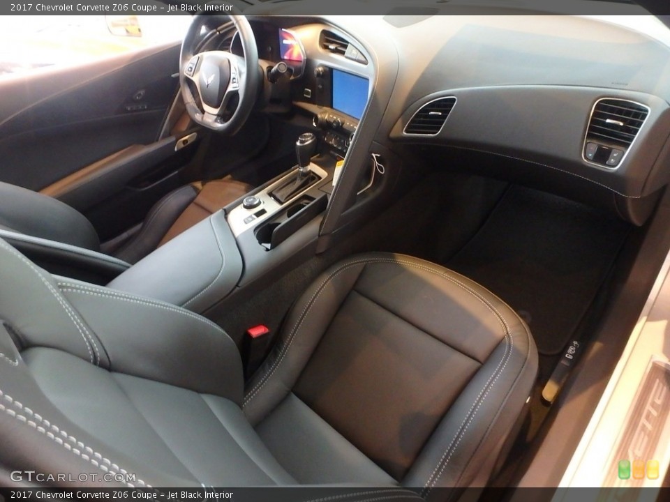Jet Black Interior Photo for the 2017 Chevrolet Corvette Z06 Coupe #118845865