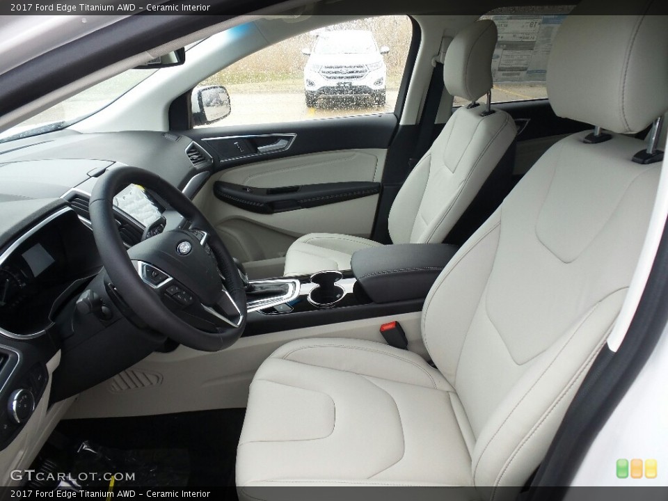 Ceramic Interior Front Seat for the 2017 Ford Edge Titanium AWD #118851785