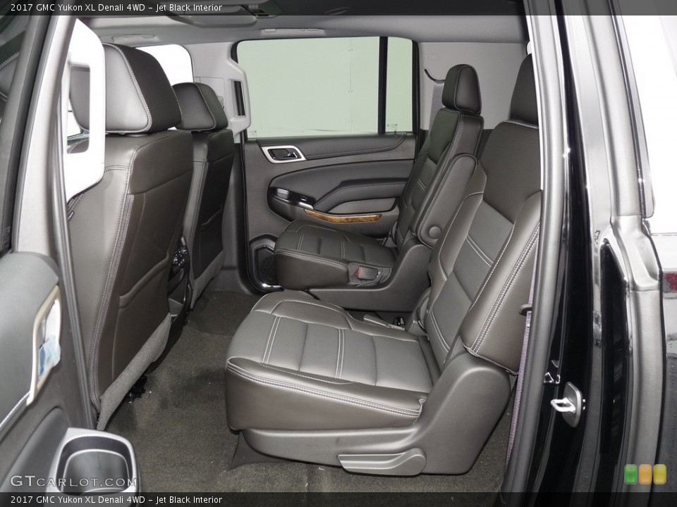 Jet Black Interior Rear Seat for the 2017 GMC Yukon XL Denali 4WD #118851950