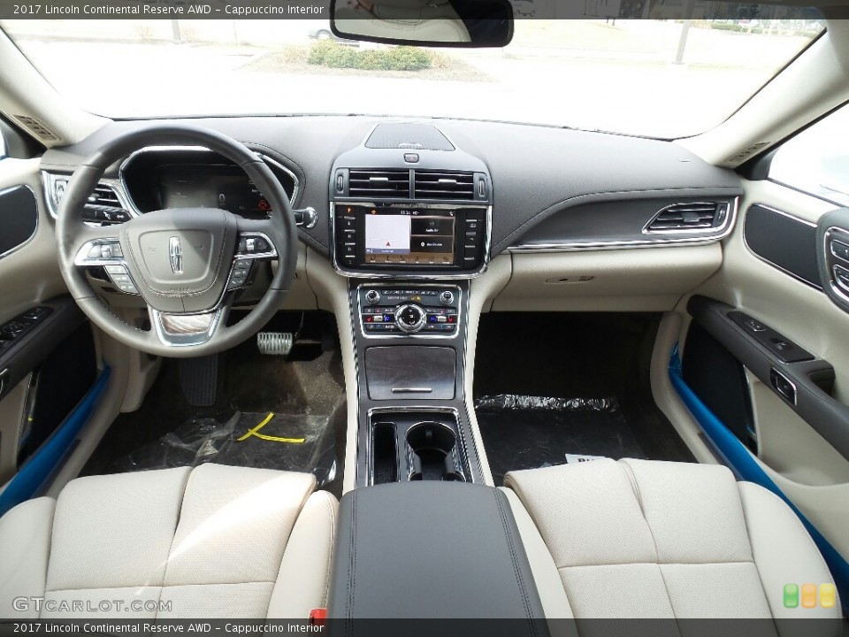 Cappuccino Interior Photo for the 2017 Lincoln Continental Reserve AWD #118851974