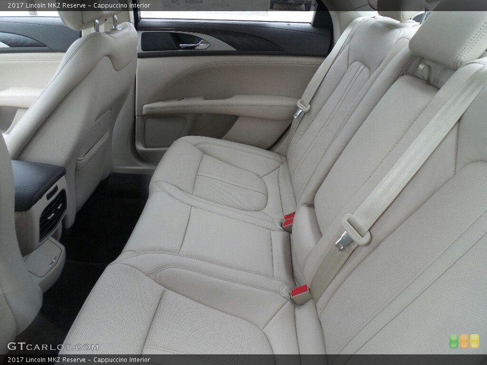 Cappuccino Interior Rear Seat for the 2017 Lincoln MKZ Reserve #118852439