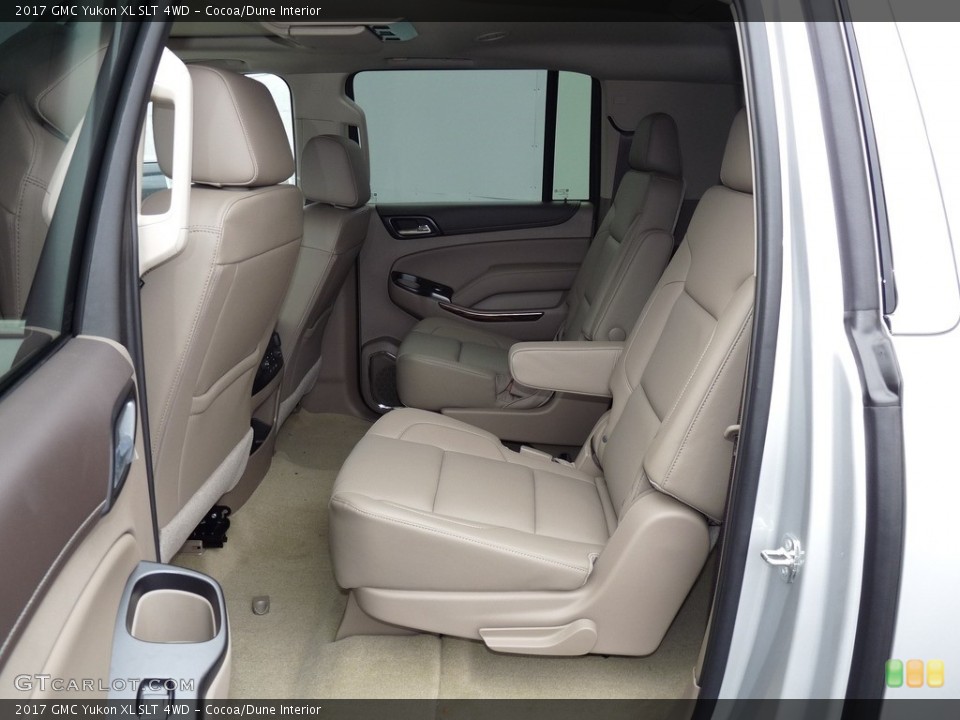 Cocoa/Dune Interior Rear Seat for the 2017 GMC Yukon XL SLT 4WD #118852520