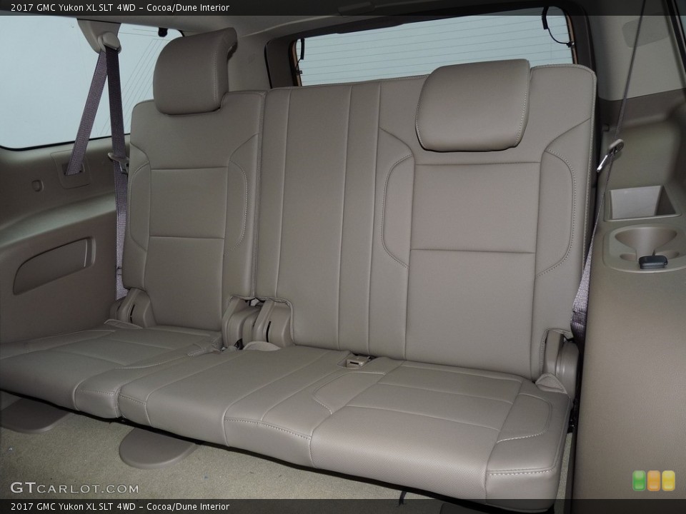 Cocoa/Dune Interior Rear Seat for the 2017 GMC Yukon XL SLT 4WD #118852538