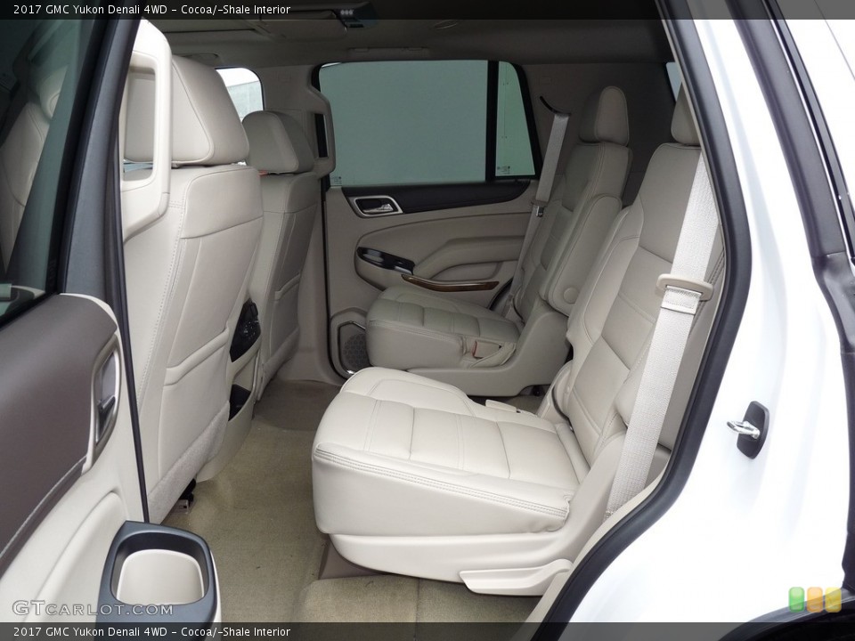 Cocoa/­Shale Interior Rear Seat for the 2017 GMC Yukon Denali 4WD #118853090