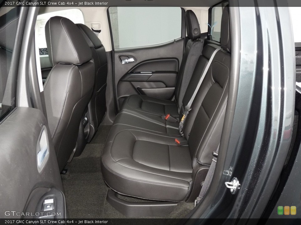 Jet Black Interior Rear Seat for the 2017 GMC Canyon SLT Crew Cab 4x4 #118855337