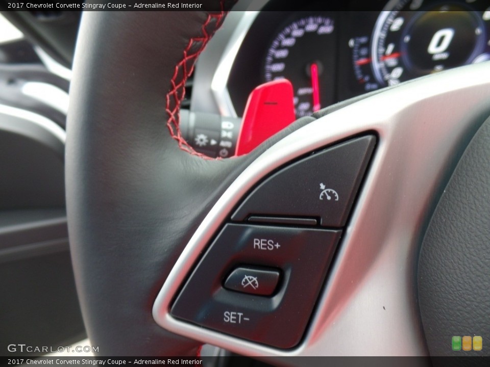 Adrenaline Red Interior Transmission for the 2017 Chevrolet Corvette Stingray Coupe #118856636