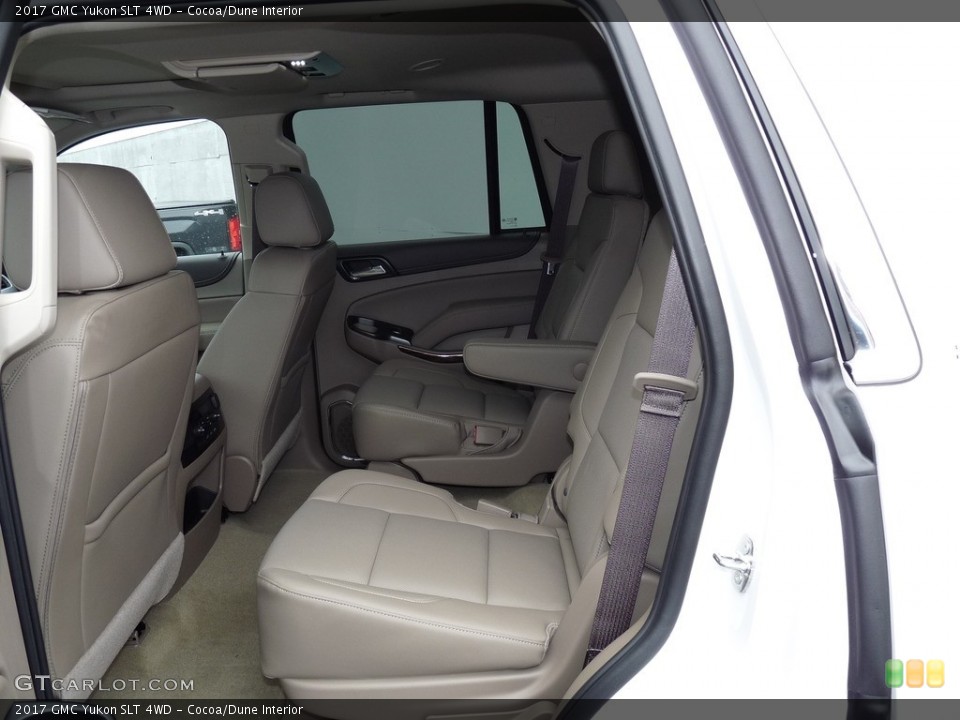 Cocoa/Dune Interior Rear Seat for the 2017 GMC Yukon SLT 4WD #118857086