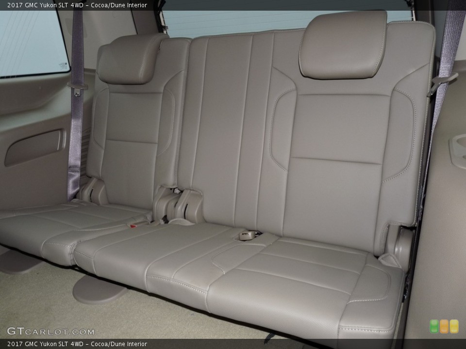 Cocoa/Dune Interior Rear Seat for the 2017 GMC Yukon SLT 4WD #118857110