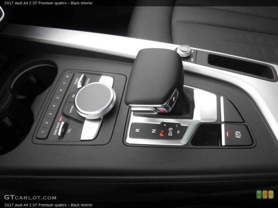 Black Interior Transmission for the 2017 Audi A4 2.0T Premium quattro #118857167