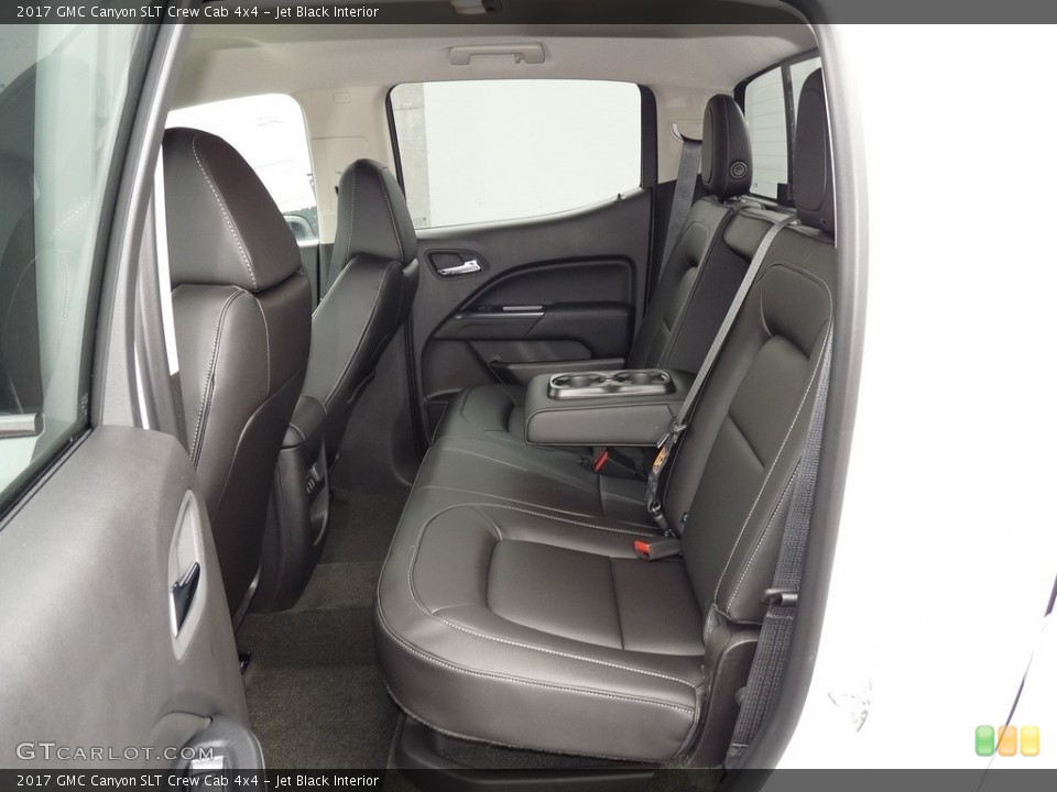 Jet Black Interior Rear Seat for the 2017 GMC Canyon SLT Crew Cab 4x4 #118857494