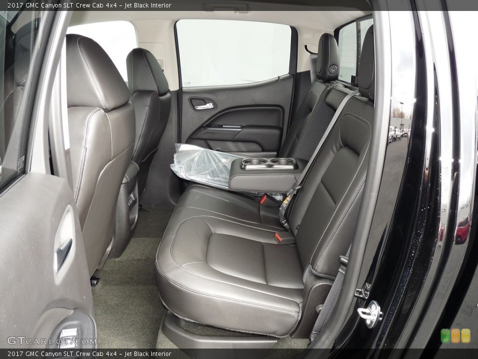 Jet Black Interior Rear Seat for the 2017 GMC Canyon SLT Crew Cab 4x4 #118857923