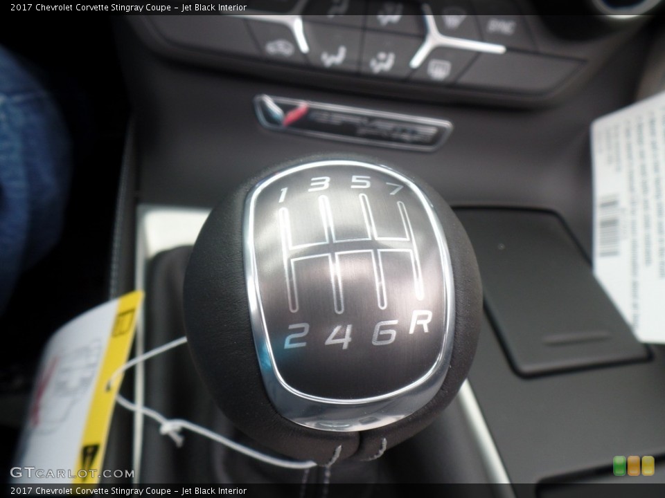 Jet Black Interior Transmission for the 2017 Chevrolet Corvette Stingray Coupe #118858039