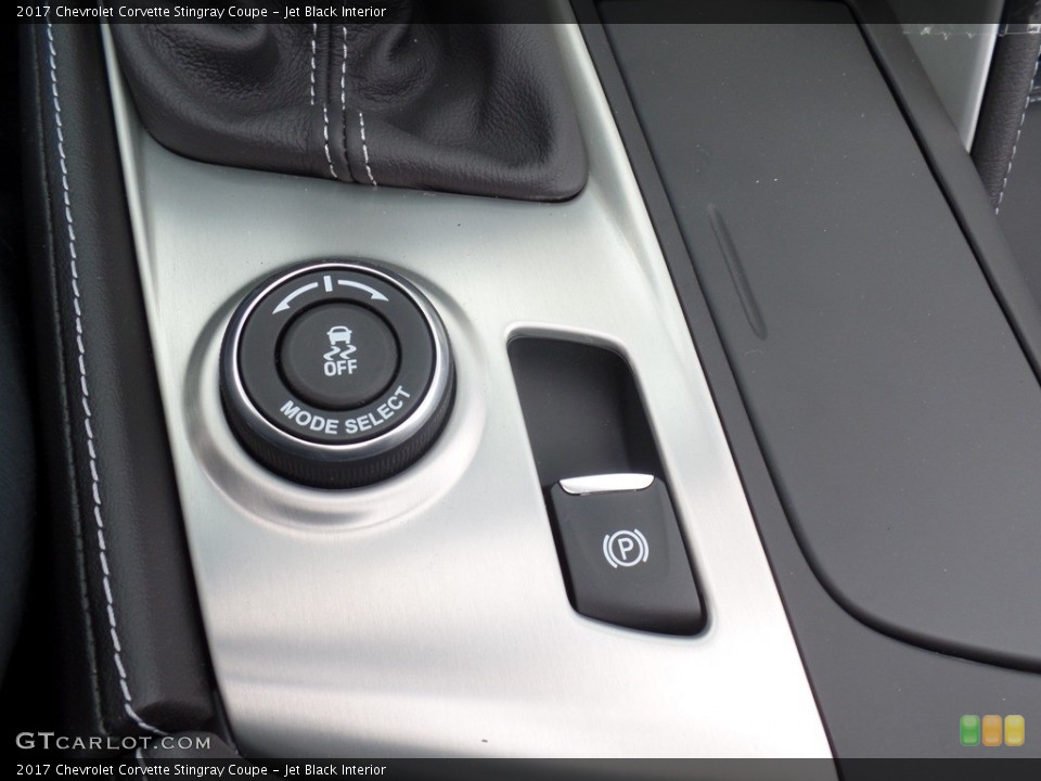 Jet Black Interior Controls for the 2017 Chevrolet Corvette Stingray Coupe #118858061