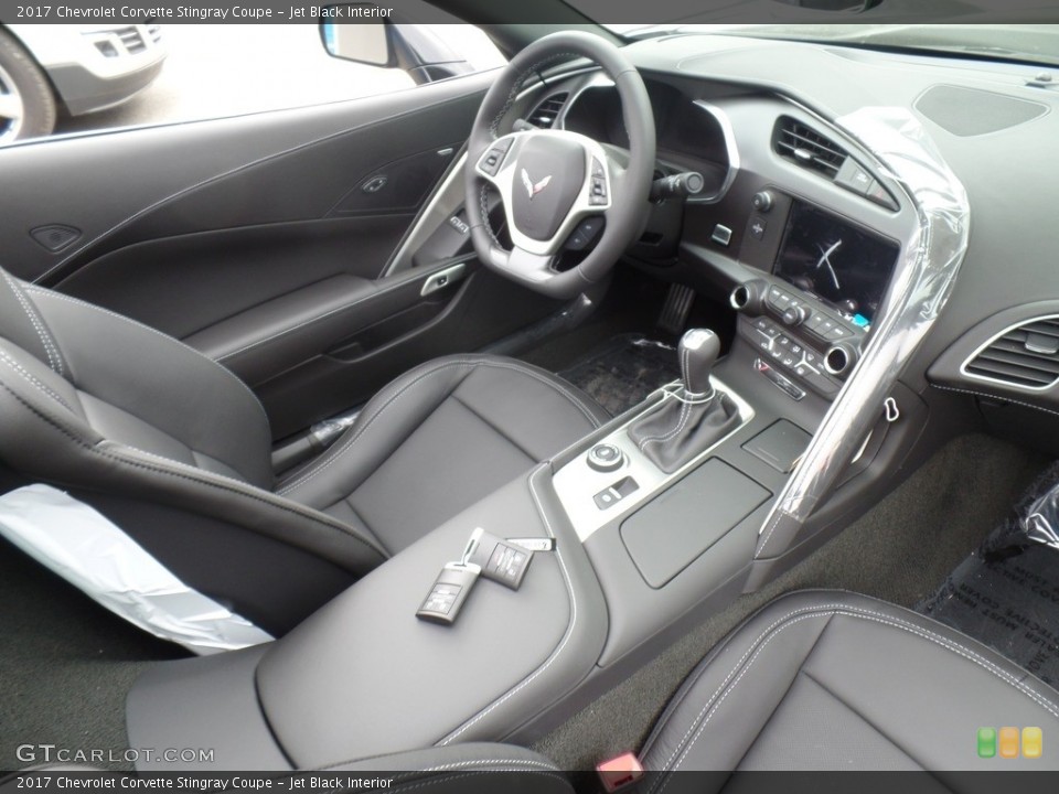 Jet Black Interior Dashboard for the 2017 Chevrolet Corvette Stingray Coupe #118858178