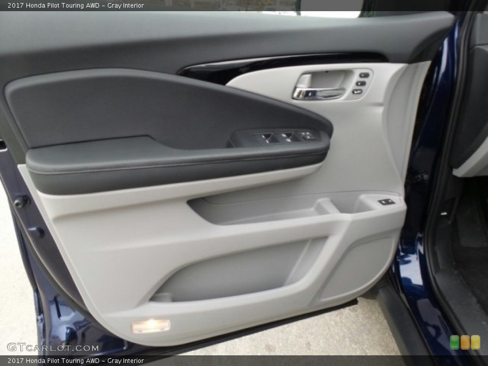 Gray Interior Door Panel for the 2017 Honda Pilot Touring AWD #118861285