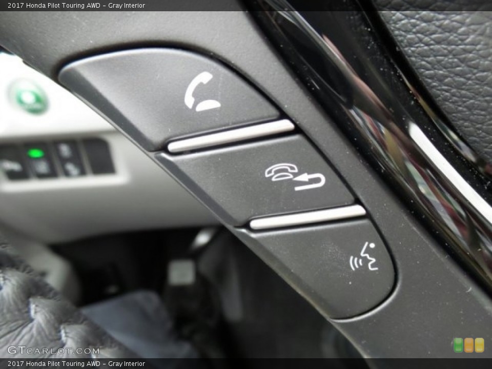 Gray Interior Controls for the 2017 Honda Pilot Touring AWD #118861445