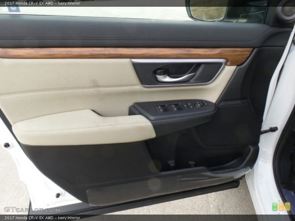 Ivory Interior Door Panel for the 2017 Honda CR-V EX AWD #118863242