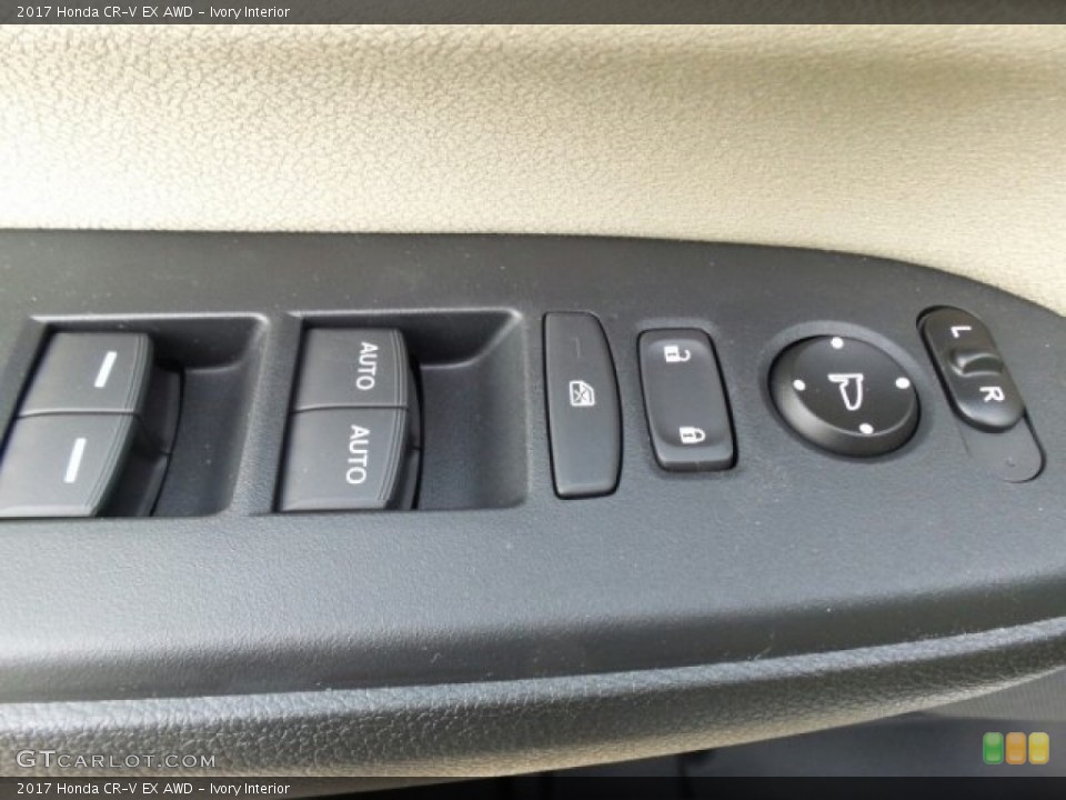 Ivory Interior Controls for the 2017 Honda CR-V EX AWD #118863263