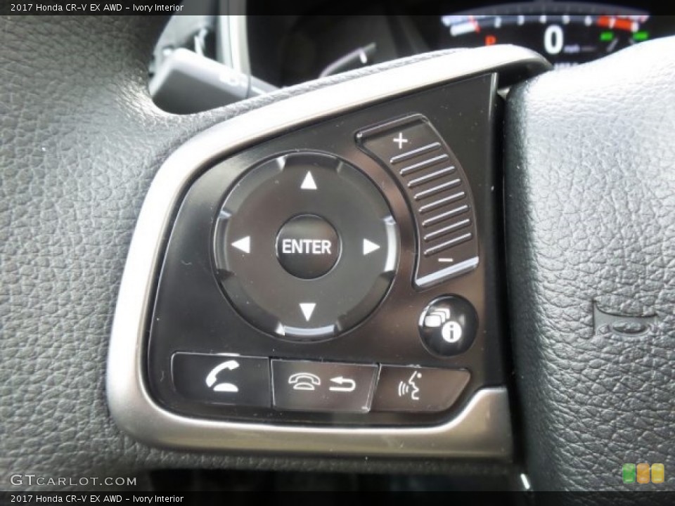 Ivory Interior Controls for the 2017 Honda CR-V EX AWD #118863383