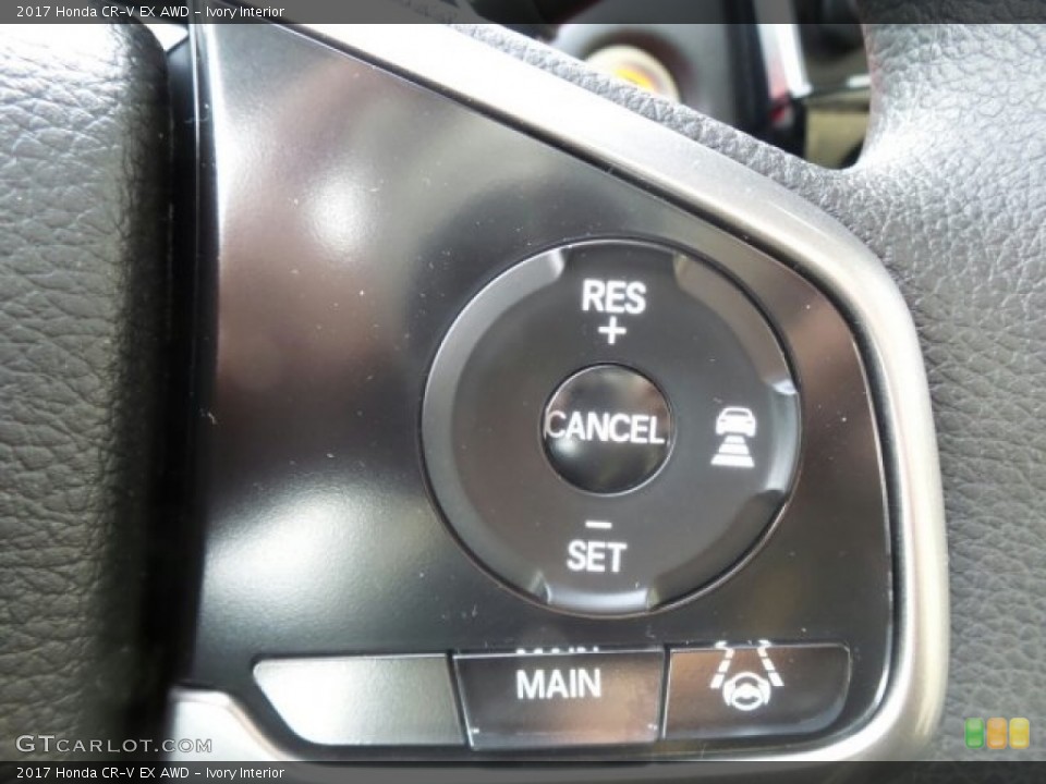Ivory Interior Controls for the 2017 Honda CR-V EX AWD #118863422