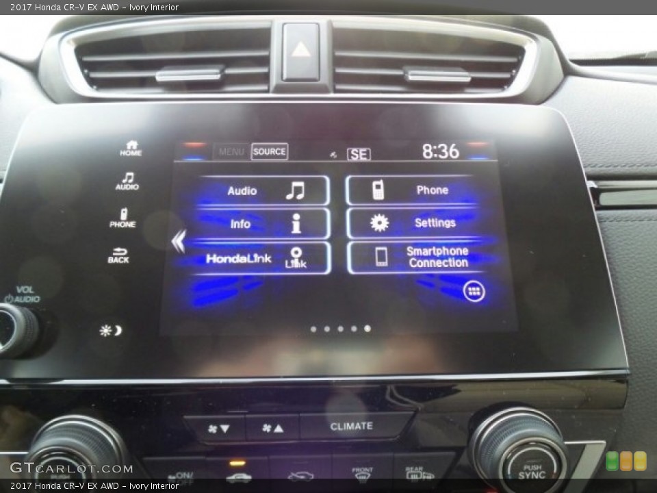Ivory Interior Controls for the 2017 Honda CR-V EX AWD #118863479