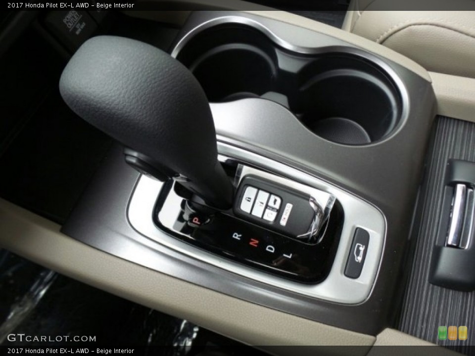 Beige Interior Transmission for the 2017 Honda Pilot EX-L AWD #118864907
