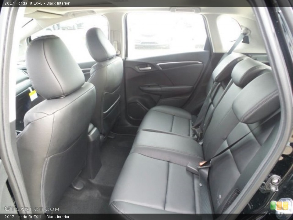 Black Interior Rear Seat for the 2017 Honda Fit EX-L #118865261