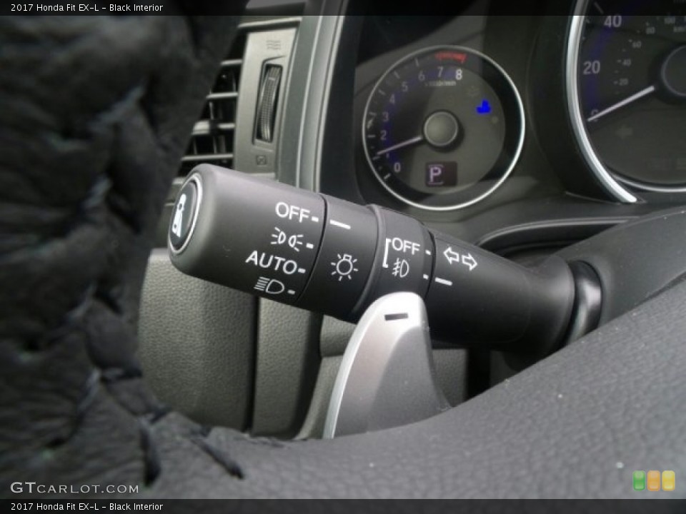 Black Interior Controls for the 2017 Honda Fit EX-L #118865306