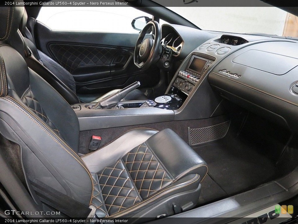 Nero Perseus Interior Dashboard for the 2014 Lamborghini Gallardo LP560-4 Spyder #118866302