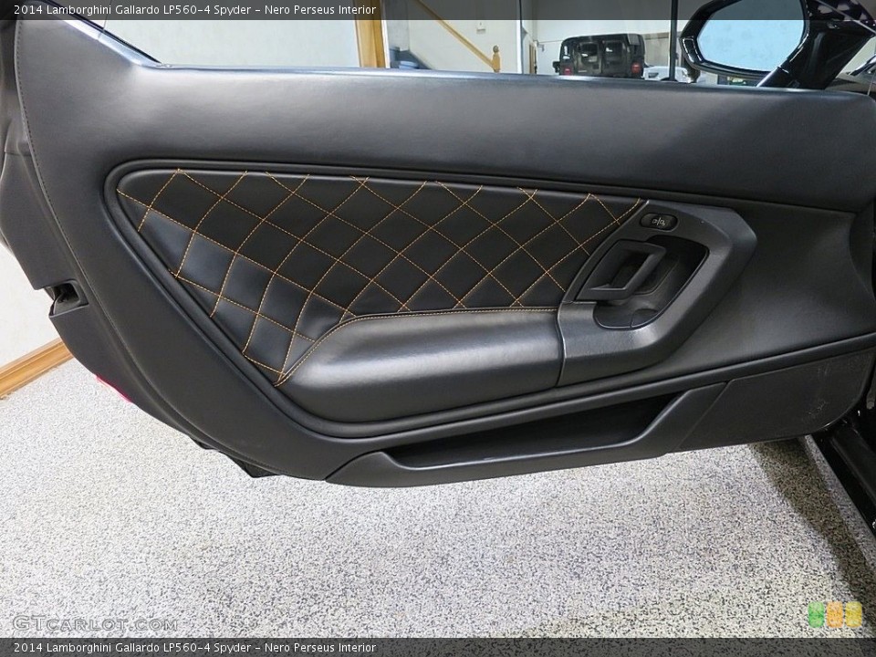 Nero Perseus Interior Door Panel for the 2014 Lamborghini Gallardo LP560-4 Spyder #118866352