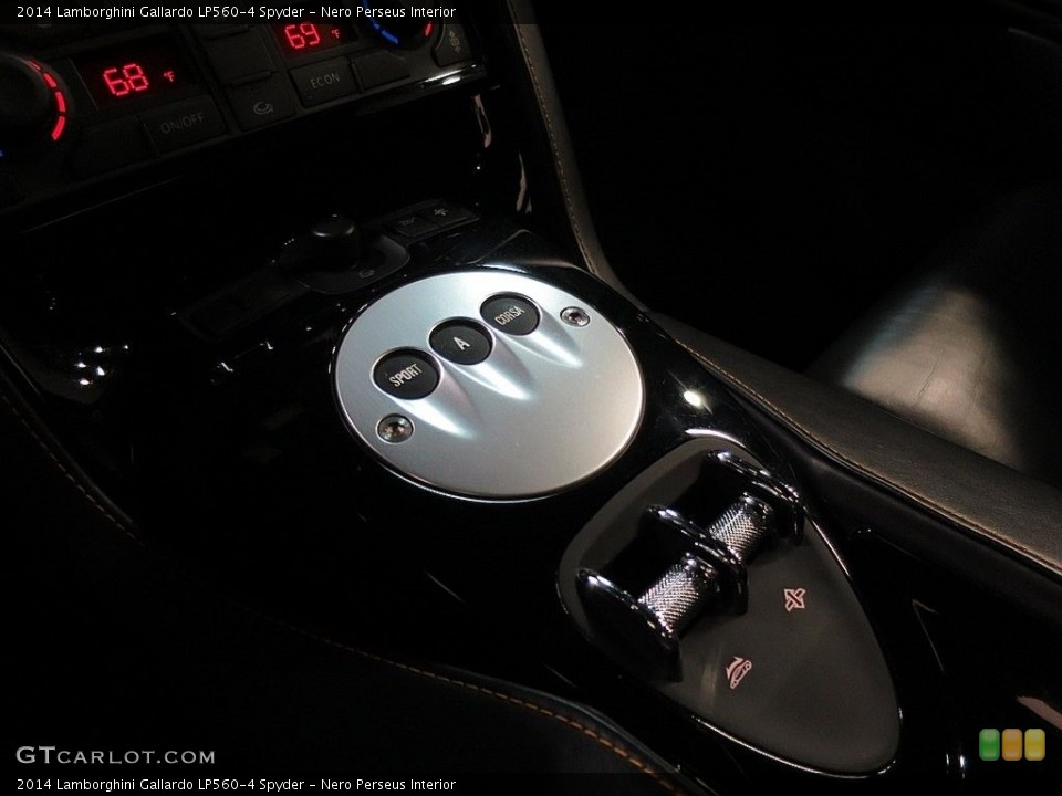 Nero Perseus Interior Transmission for the 2014 Lamborghini Gallardo LP560-4 Spyder #118866446