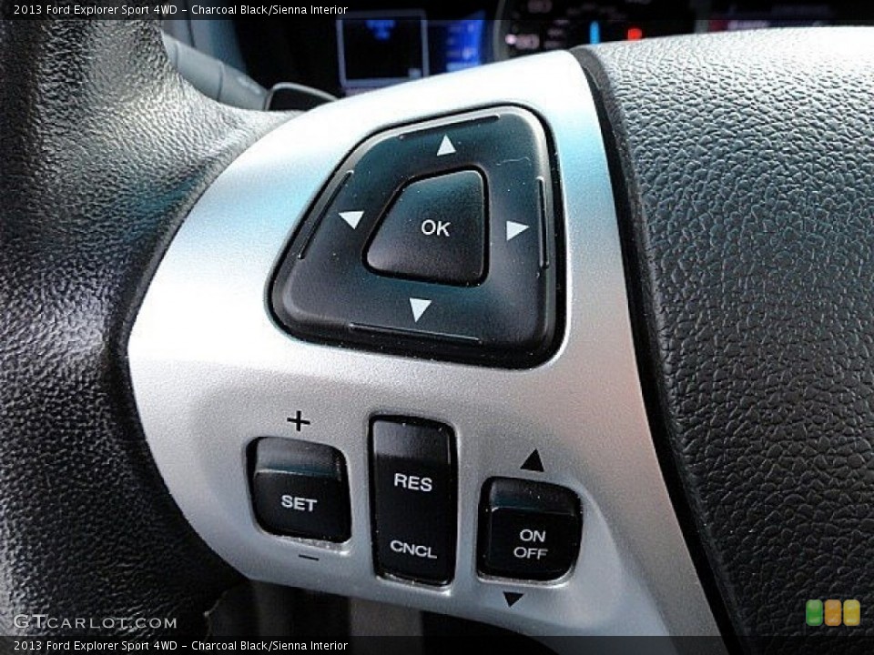 Charcoal Black/Sienna Interior Controls for the 2013 Ford Explorer Sport 4WD #118871000