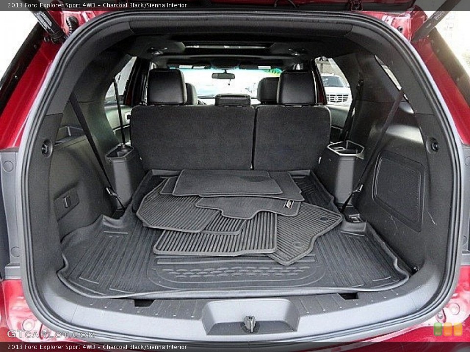 Charcoal Black/Sienna Interior Trunk for the 2013 Ford Explorer Sport 4WD #118871033