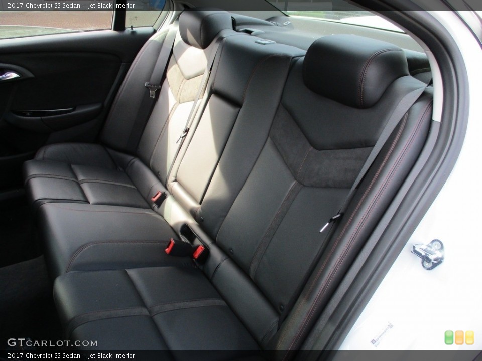 Jet Black Interior Rear Seat for the 2017 Chevrolet SS Sedan #118871846