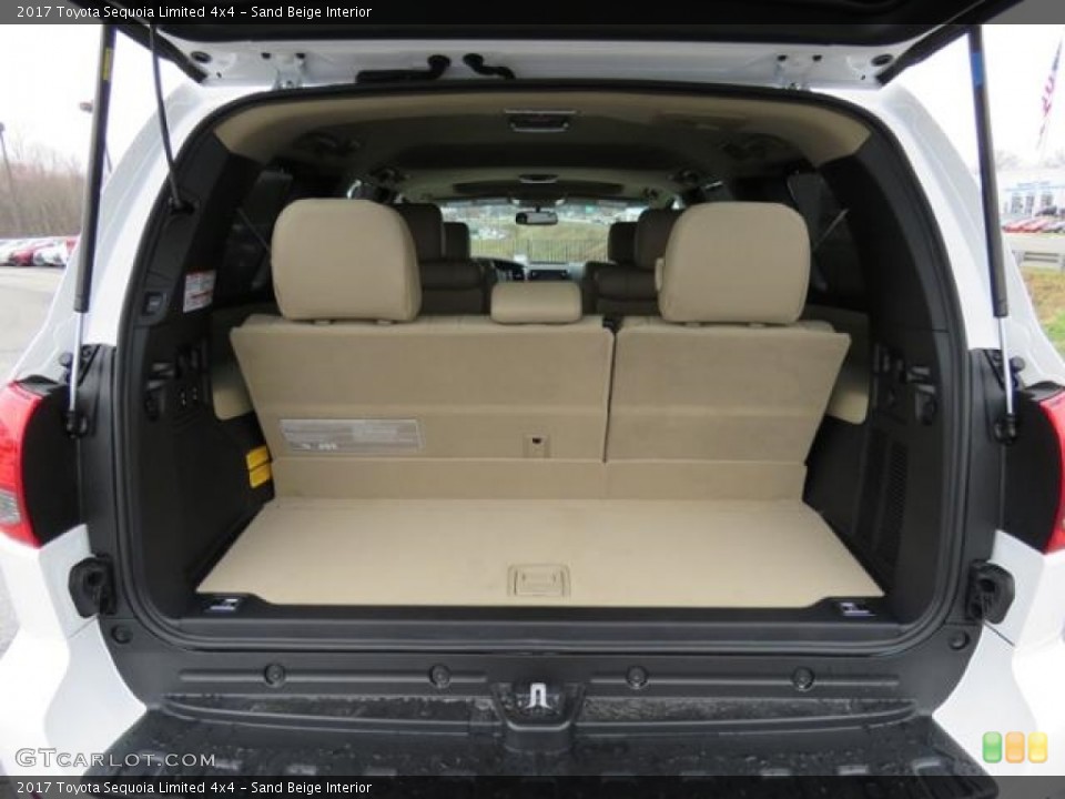 Sand Beige Interior Trunk for the 2017 Toyota Sequoia Limited 4x4 #118876378
