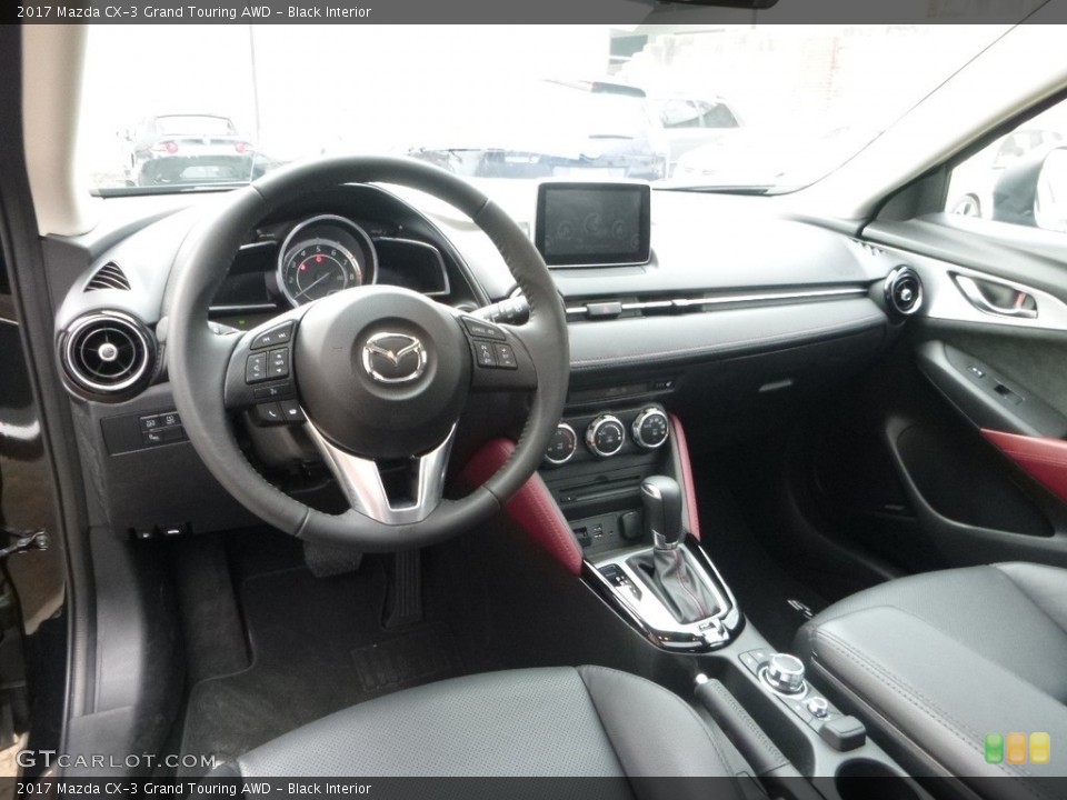 Black Interior Photo for the 2017 Mazda CX-3 Grand Touring AWD #118878550
