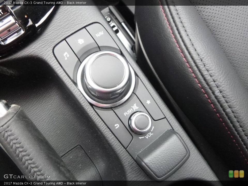 Black Interior Controls for the 2017 Mazda CX-3 Grand Touring AWD #118878778