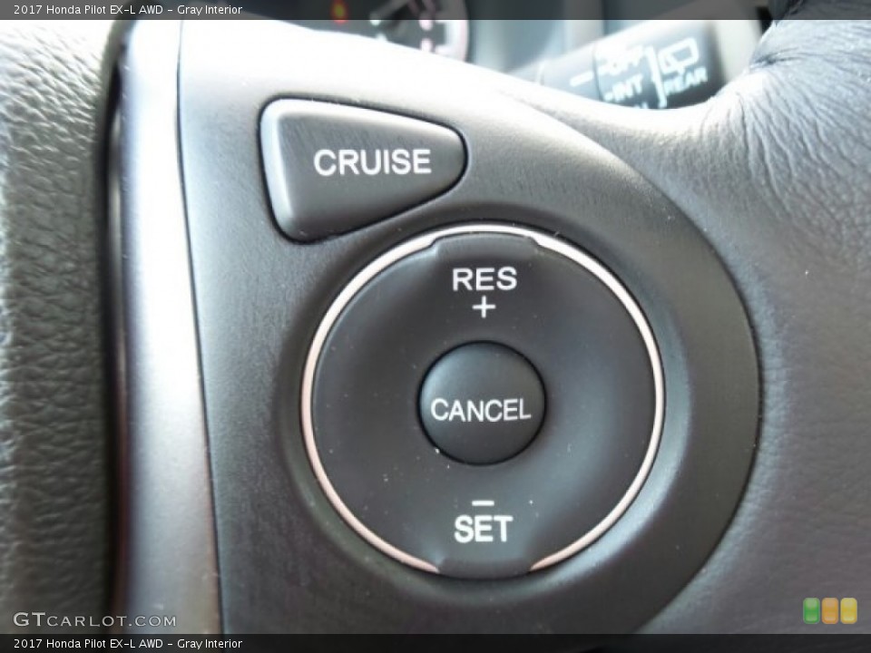 Gray Interior Controls for the 2017 Honda Pilot EX-L AWD #118878934