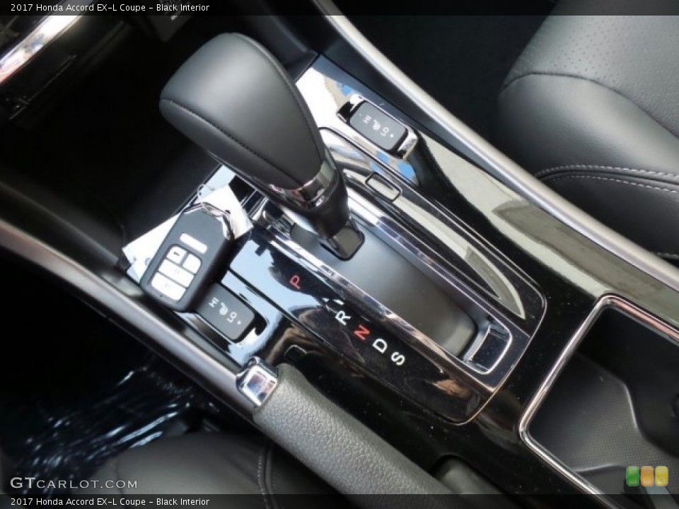 Black Interior Transmission for the 2017 Honda Accord EX-L Coupe #118879699
