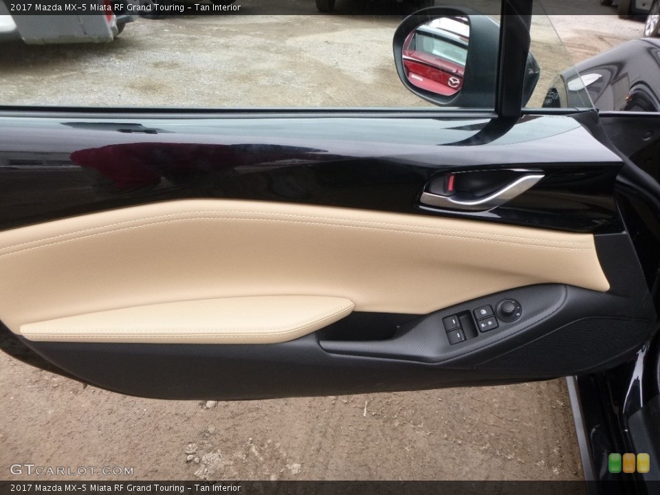 Tan Interior Door Panel for the 2017 Mazda MX-5 Miata RF Grand Touring #118880527