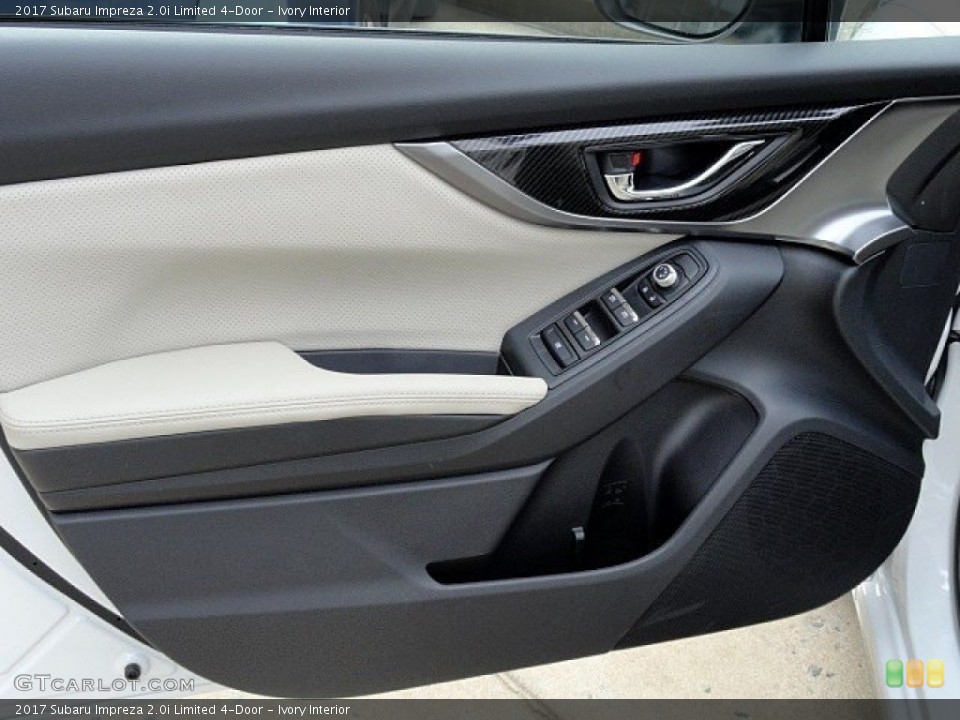 Ivory Interior Door Panel for the 2017 Subaru Impreza 2.0i Limited 4-Door #118882744
