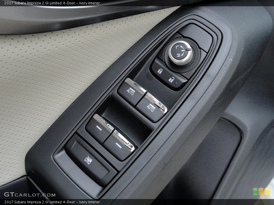 Ivory Interior Controls for the 2017 Subaru Impreza 2.0i Limited 4-Door #118882762