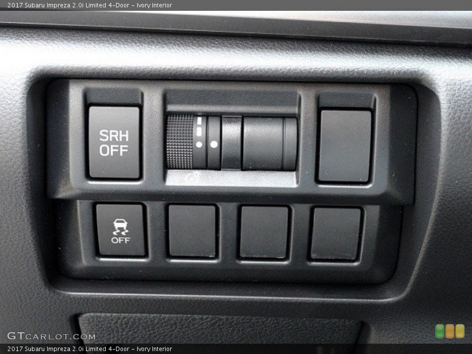 Ivory Interior Controls for the 2017 Subaru Impreza 2.0i Limited 4-Door #118883062