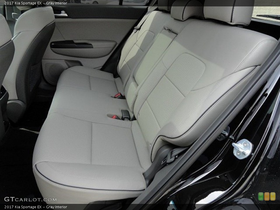 Gray Interior Rear Seat for the 2017 Kia Sportage EX #118885324