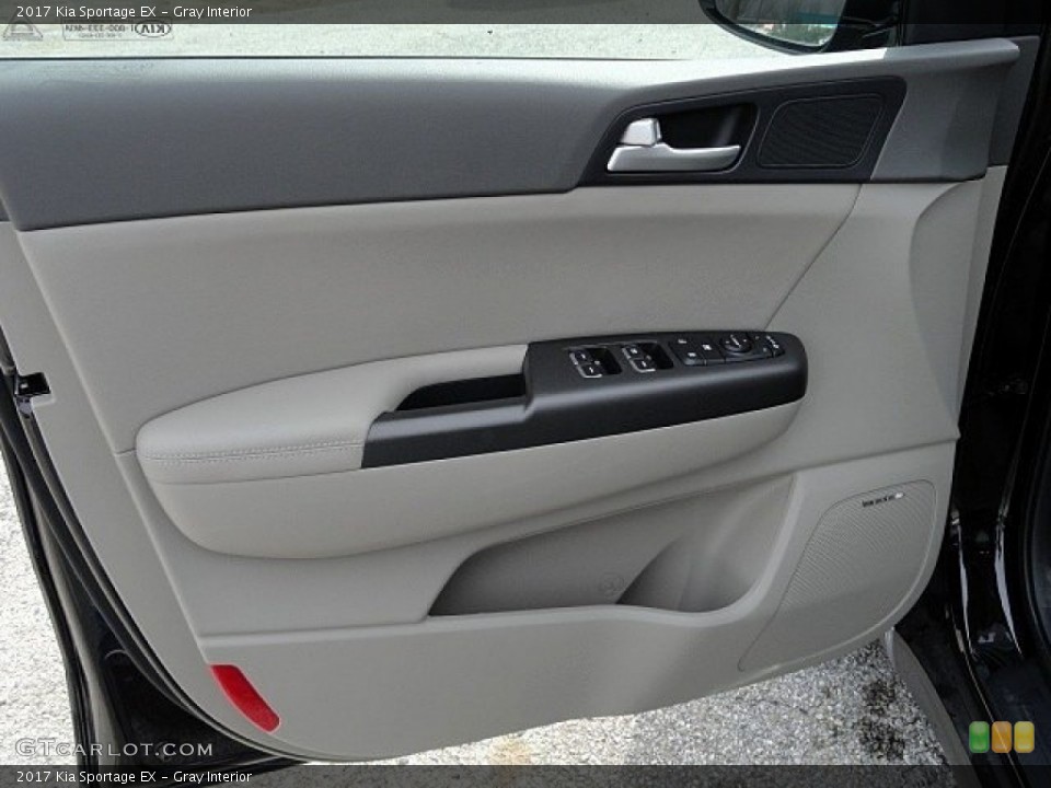 Gray Interior Door Panel for the 2017 Kia Sportage EX #118885338
