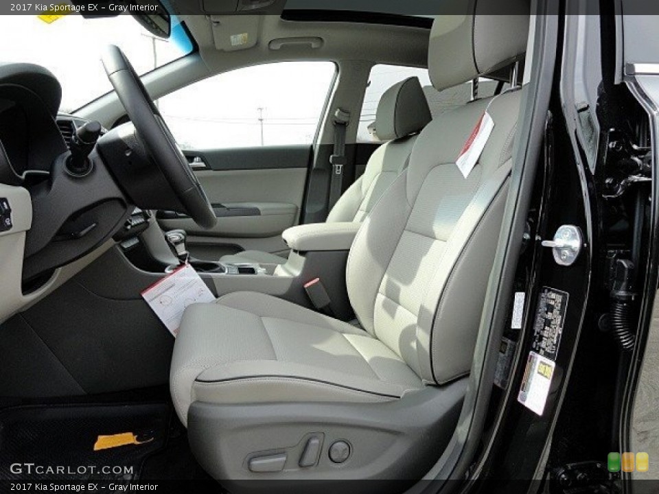 Gray Interior Front Seat for the 2017 Kia Sportage EX #118885402